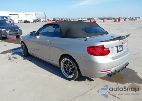 2015 BMW 228I z USA, uszkodzony, nr VIN WBA1K5C54FV242897